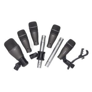 Pack de micrófonos para batería acústica Samson DK707 - 7 Piezas