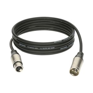 Cable para micrófono Klotz de 3 metros GRG1FM03.0 - color negro