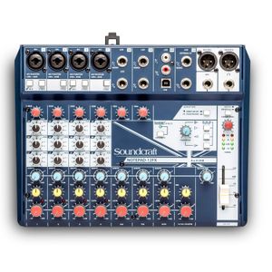 Mixer análogo USB Soundcraft Notepad-12FX