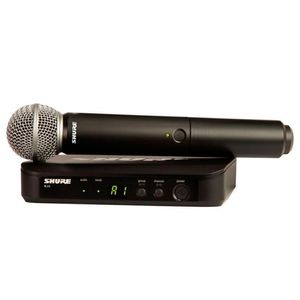 Micrófono inalámbrico de mano Shure BLX24/SM58