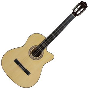 Guitarra acústica Vizcaya FC-39 con cutaway 4/4 - Natural
