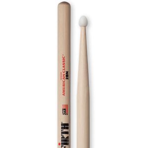 Baqueta Vic Firth de madera con punta de nylon 2BN AMERICAN CLASSIC