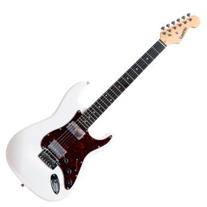 Guitarra eléctrica Glamberry Strat WH HH