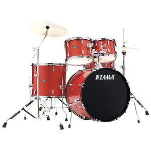 Batería acústica Tama Stagestar ST52H6 5 piezas Candy Red Sparkle