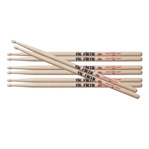 Pack de 4 pares de baquetas Vic Firth 5A American Classic P5A.3-5A.1