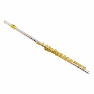 Flauta Traversa Baldassare 6456SGE mecanismo en E (Mi) - Silver-Gold