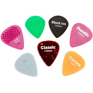 Pack de uñetas D'Addario 1XVP6-5 Medium de 7 unidades