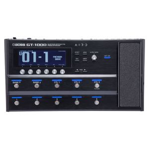 Pedalera multiefectos C/Bluetooth Boss GT-1000 - 230v