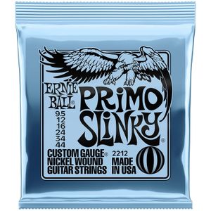 Set de cuerdas de guitarra eléctrica Ernie Ball P02212 Primo Slinky 9.5-44
