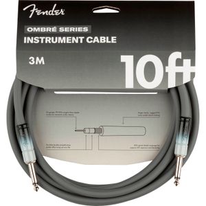 Cable de instrumento Fender Ombré series 3m - Silver Smoke