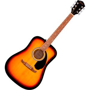 Guitarra acústica Fender FA-125 Dreadnought con funda - Sunburst