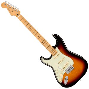 Guitarra eléctrica Fender Zurda Fender Player Plus Stratocaster®- 3-Color Sunburst