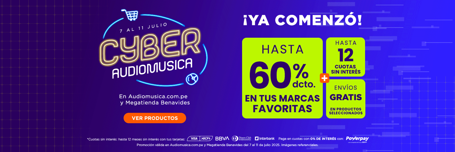Ya comenzó el Cyber de Audiomusica​