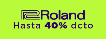 Roland con hasta 40% dcto