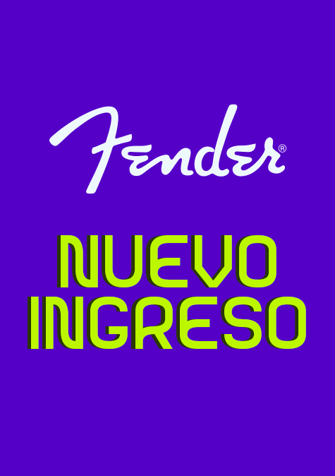 Llegó Fender a Audiomusica
