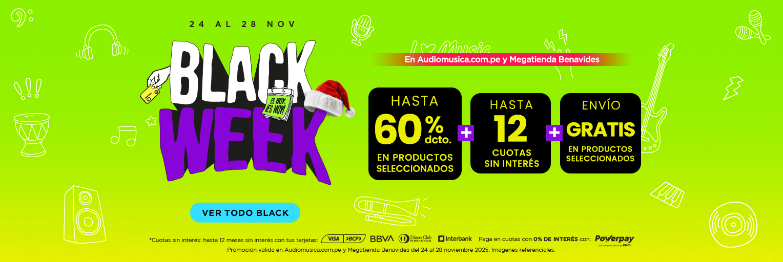 BlackWeek en Audiomusica​