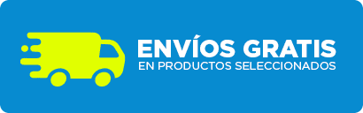 Cuadro informativo sobre envíos gratis en productos seleccionados